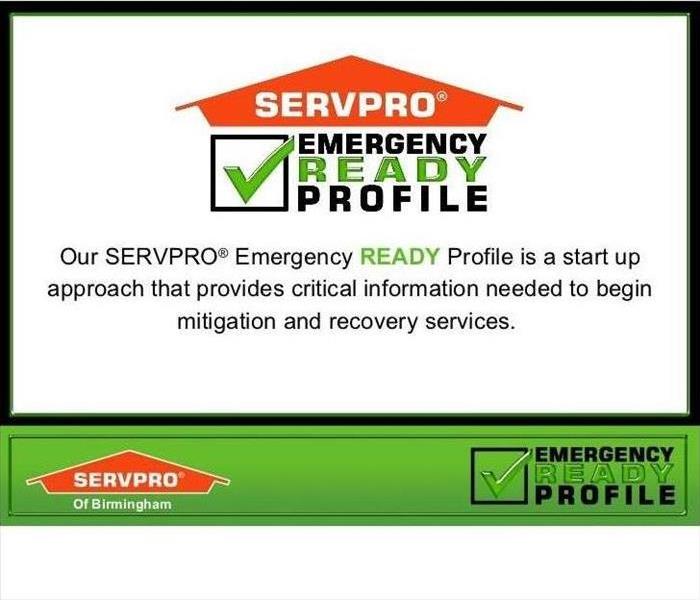 picture of SERVPRO's emergency ready profile information